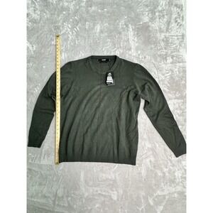 XRAY Jeans Sweater Mens XXXL Green Slim Fit Long Sleeve Pullover NWT